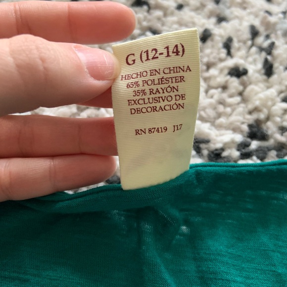 Green blouse - Picture 5 of 6